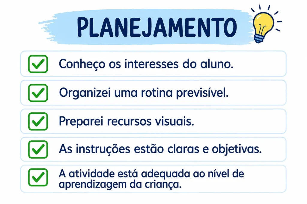 Checklist de planejamento Prático para Professores 